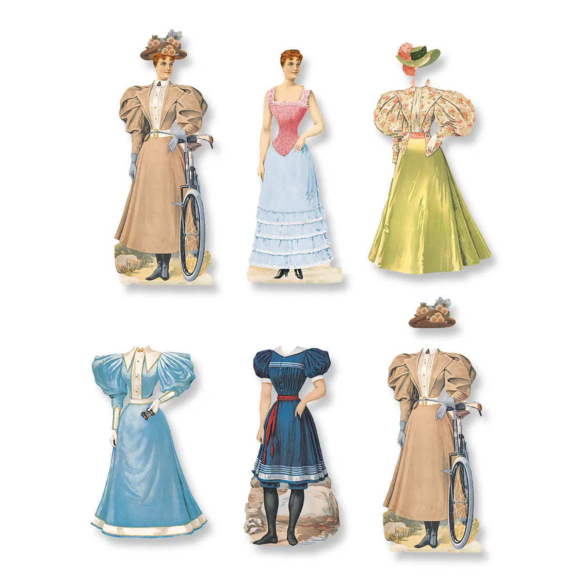 Florence Dress-Up Paper Dolls