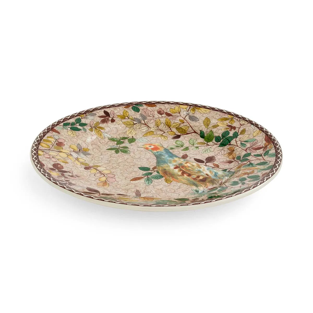 Woodland Accents Salad Plate 8 Inch, Partridge