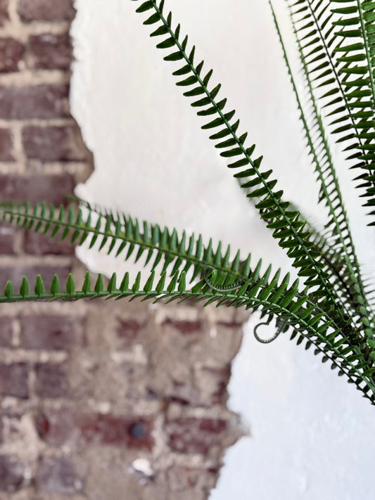 34” UV PROOF SHARON FERN BUSH