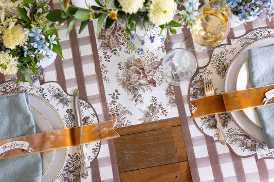 Hester & Cook “Harvest Toile" Table Runner