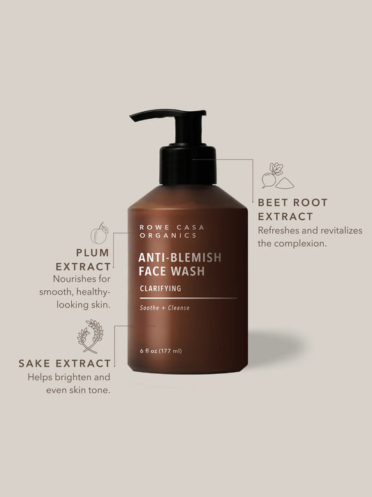 Rowe Casa Clarifying Anti-Blemish Face Wash | 6 oz