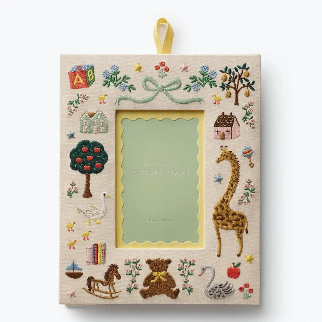 Storybook Embroidered Picture Frame