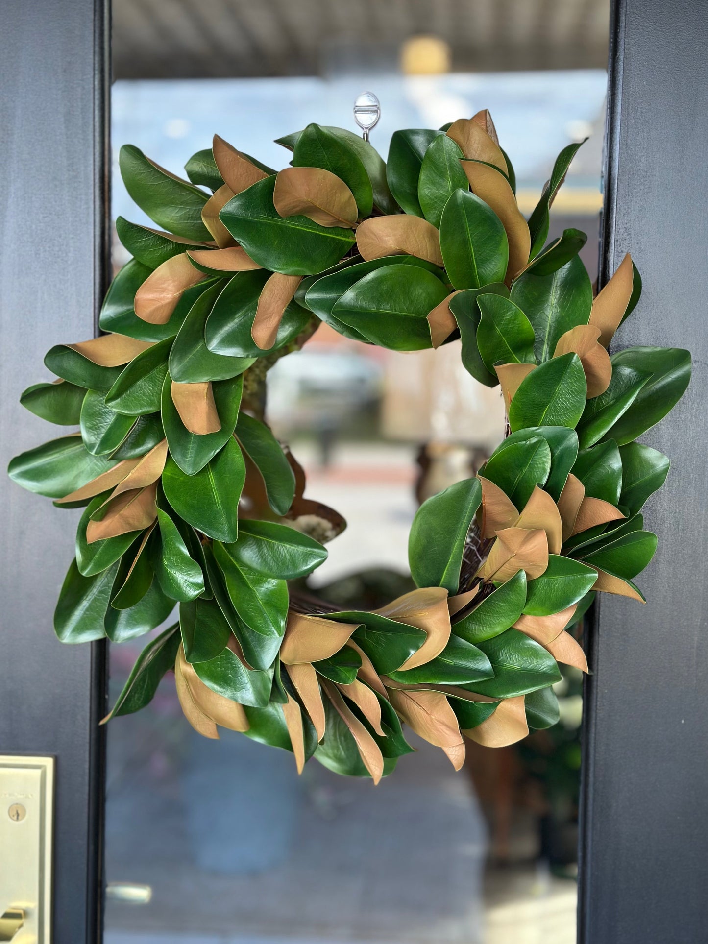 28" Magnolia Leaf Wreath