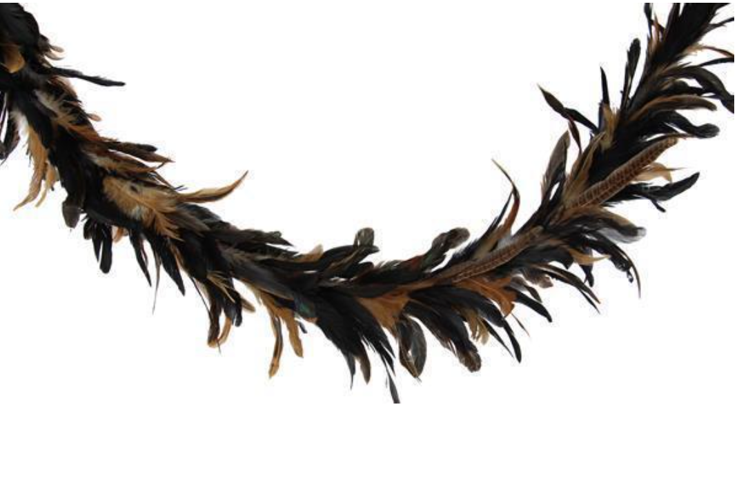72"L Feather Garland