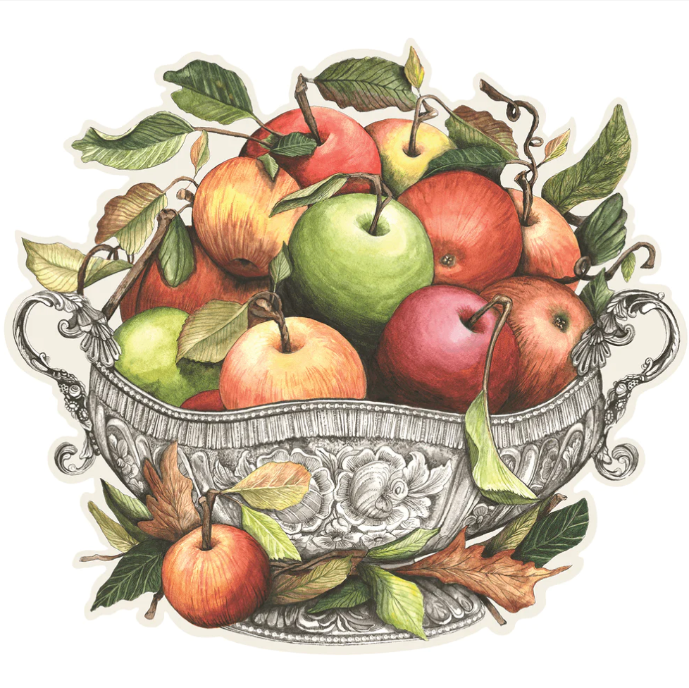 Die-cut "Apple Arrangement" Placemats