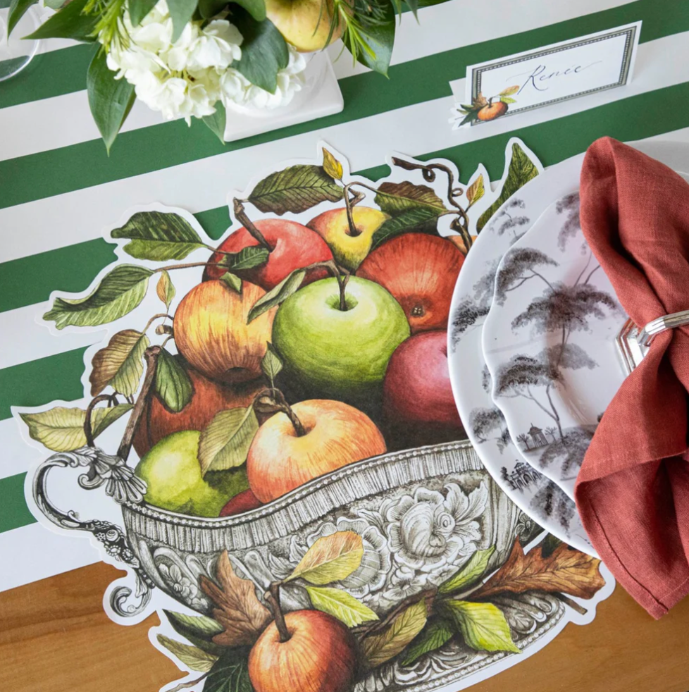 Die-cut "Apple Arrangement" Placemats