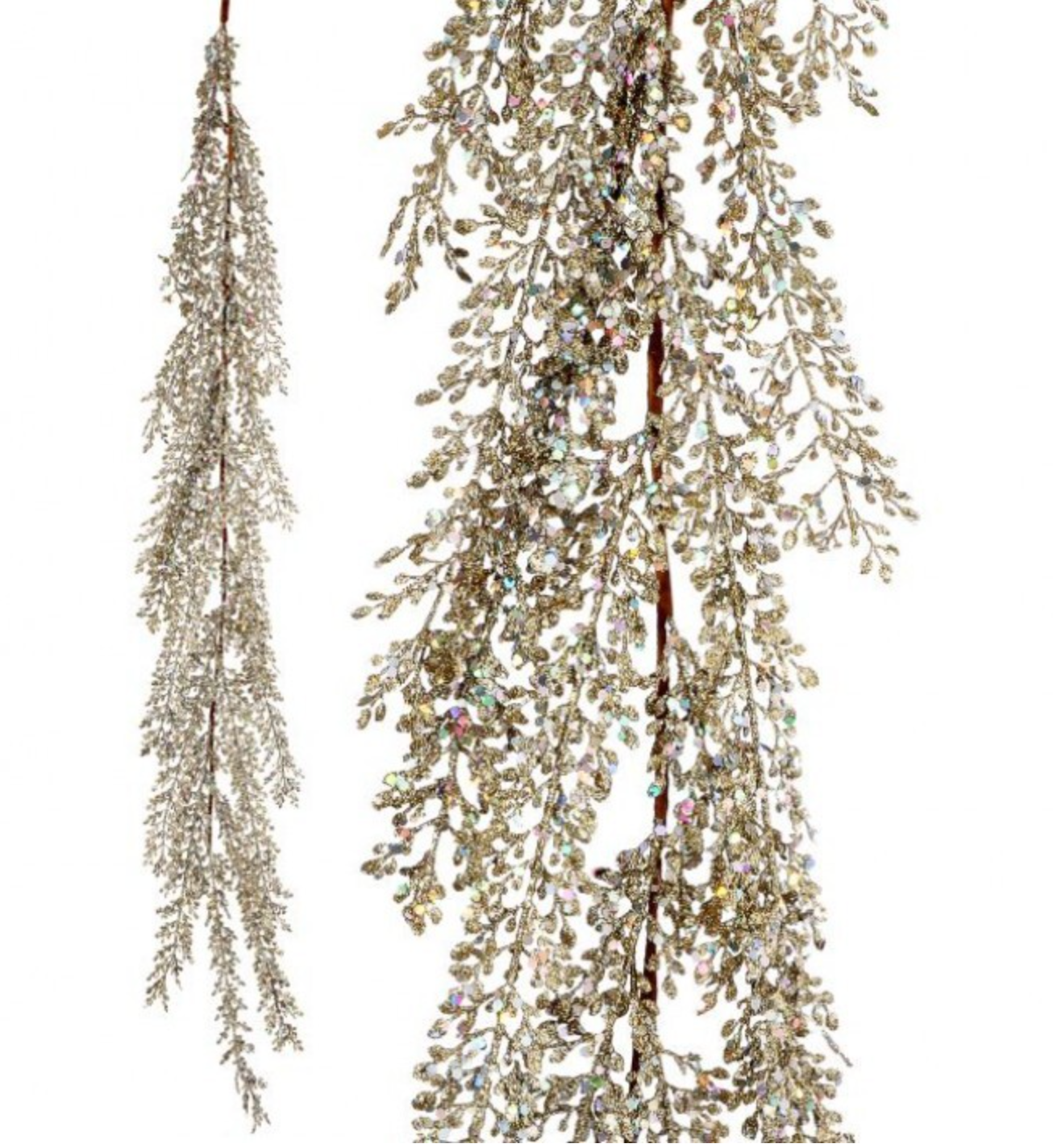 48" GLITTER/SEQUIN ARTEMESIA GARLAND