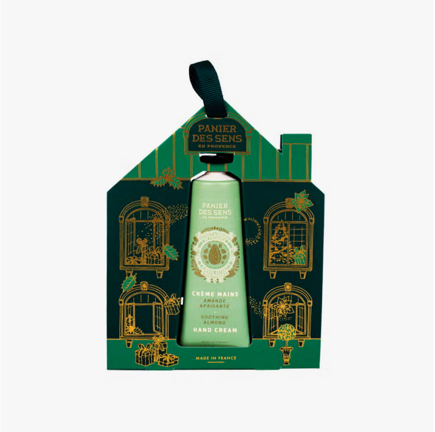 Almond Christmas House Ornament