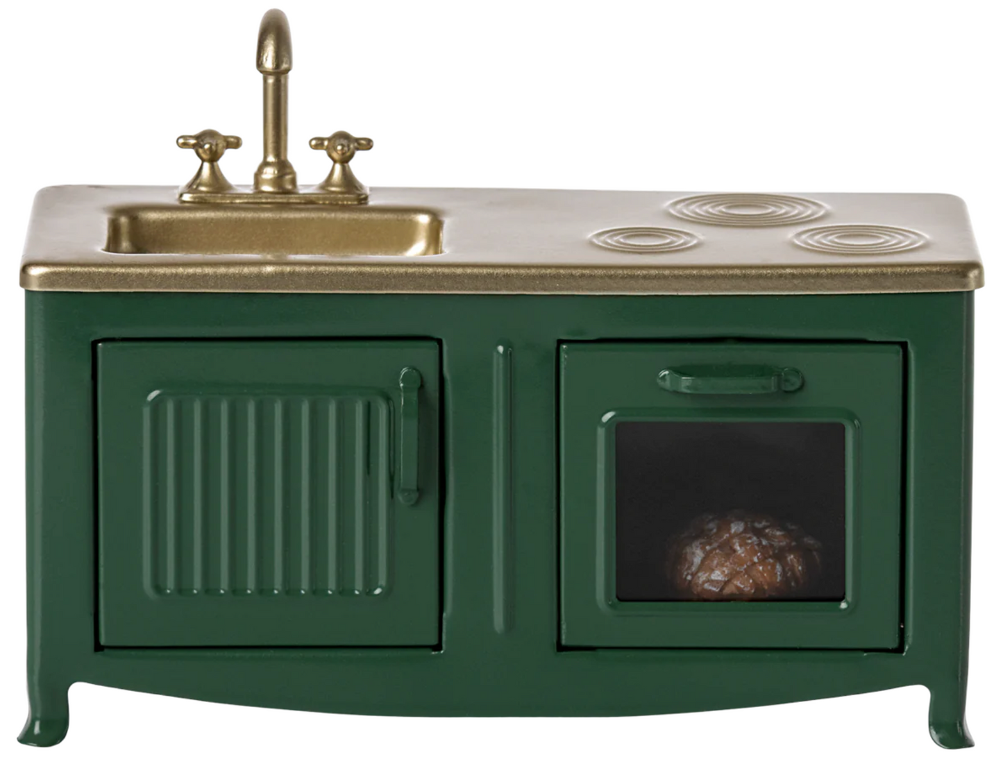 Kitchen, Mouse- Dark Green