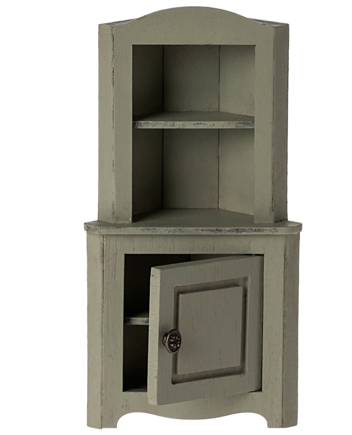 Corner Cabinet, Mouse - Light Green