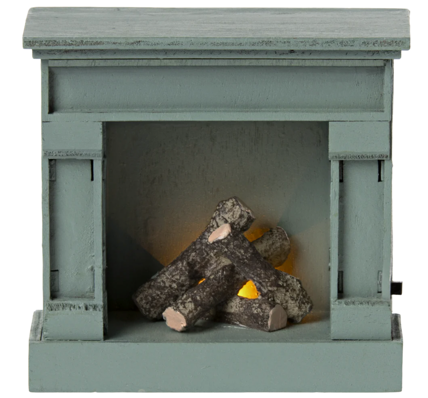 Fireplace, Mouse - Blue