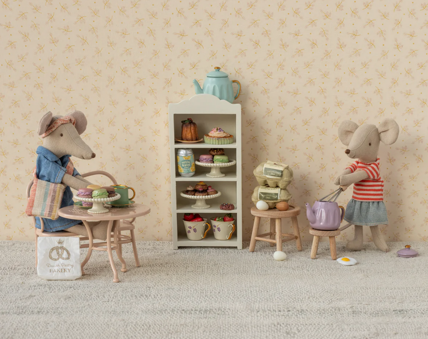 Denim Dress & Bag, Mum Mouse