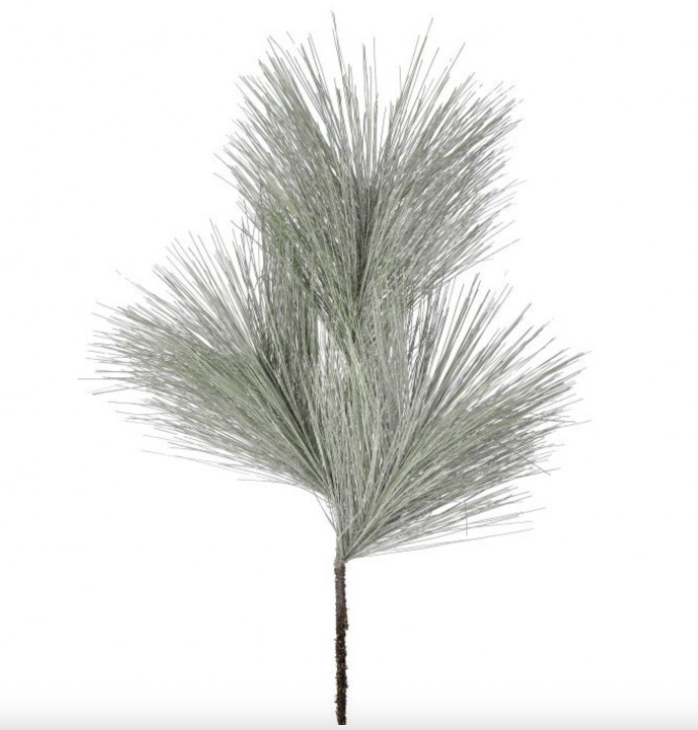 28" FROSTED LONG NEEDLE PINE SPRAY