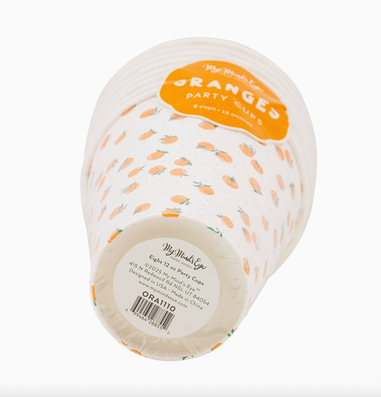 Oranges - Party Cup (Set of 8)