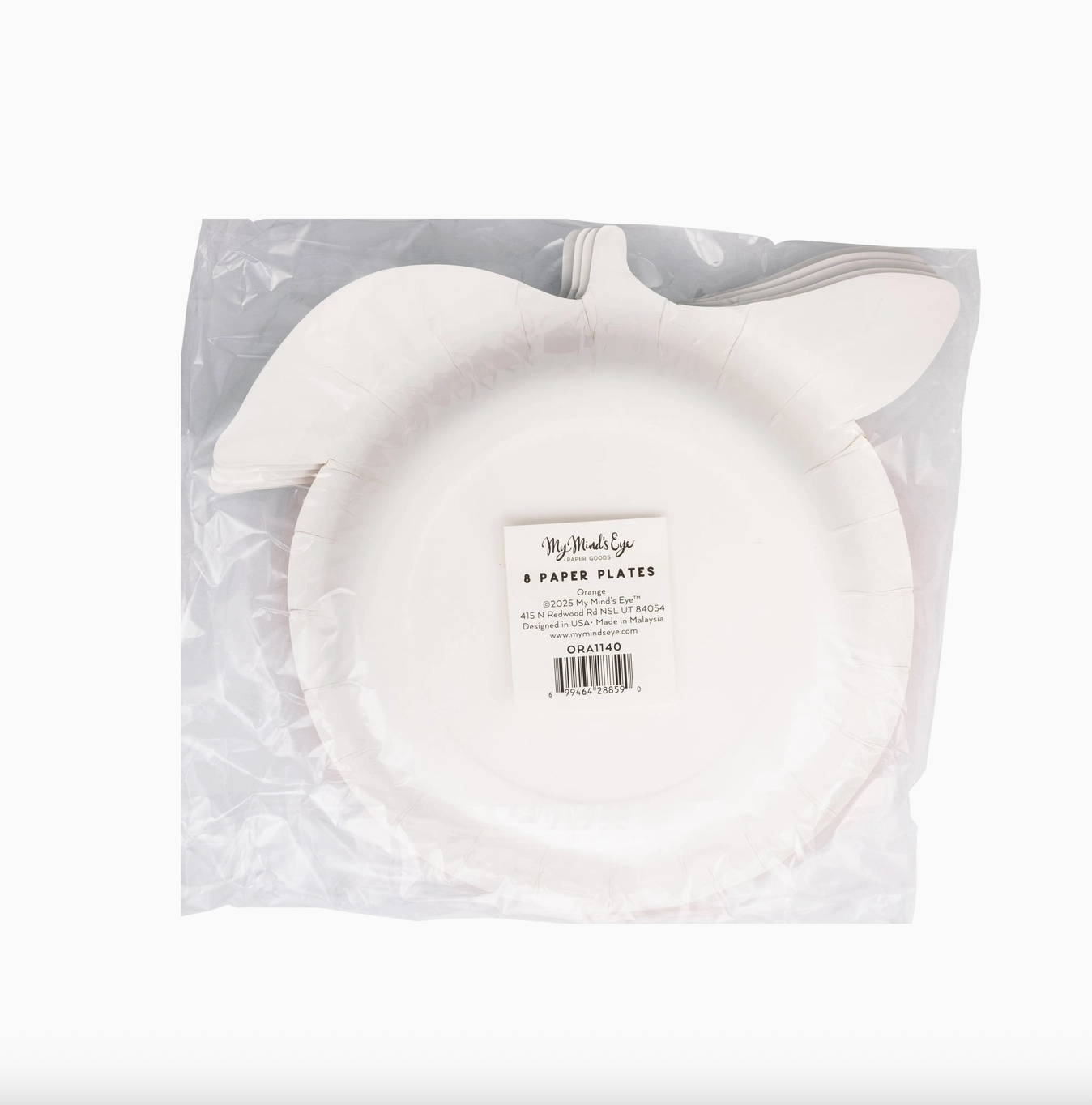 Orange - Shaped Plate (Set of 8)