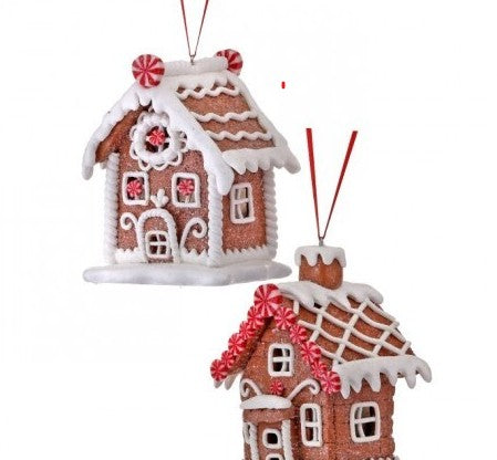 4" Claydough Gingerbread House