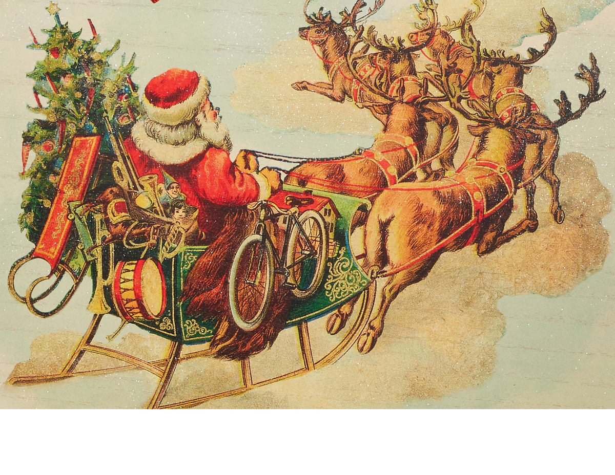 19.75" Rustic Christmas Door Hanger