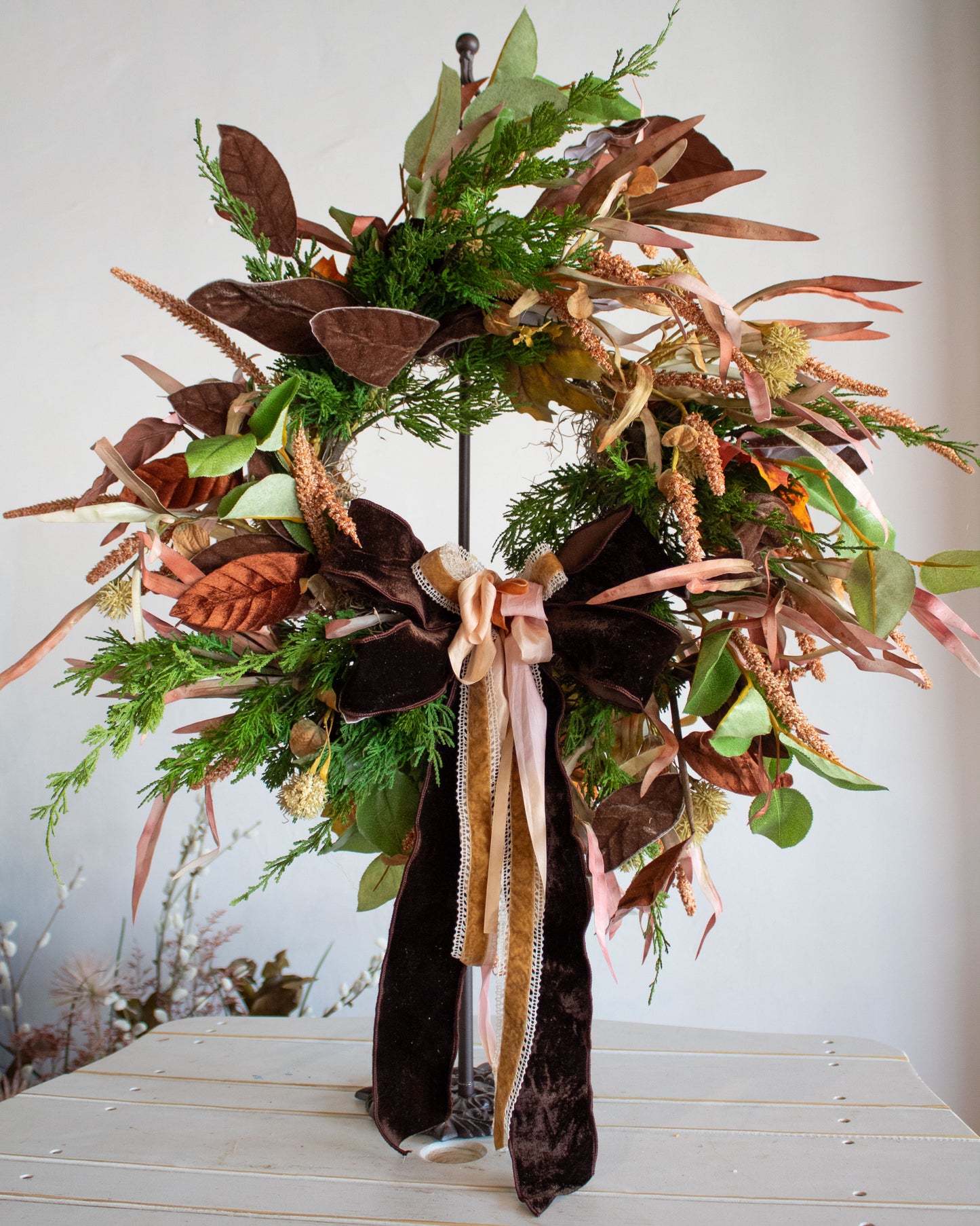 "Autumn Sunset" Wreath