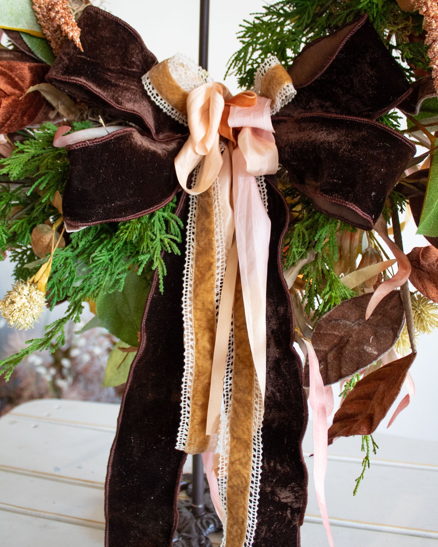 "Autumn Sunset" Wreath