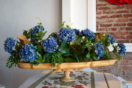 Blue Hydrangea Floral Arrangment
