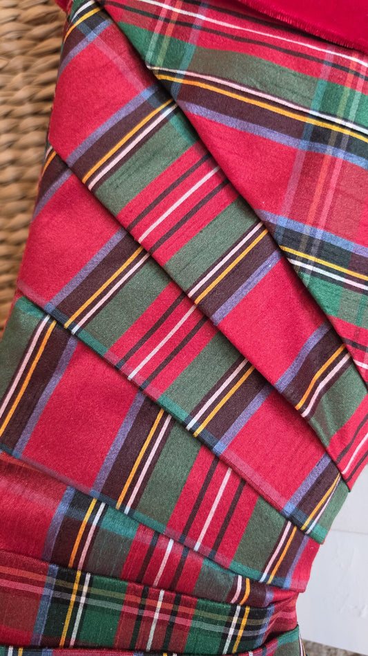 Plaid Stocking