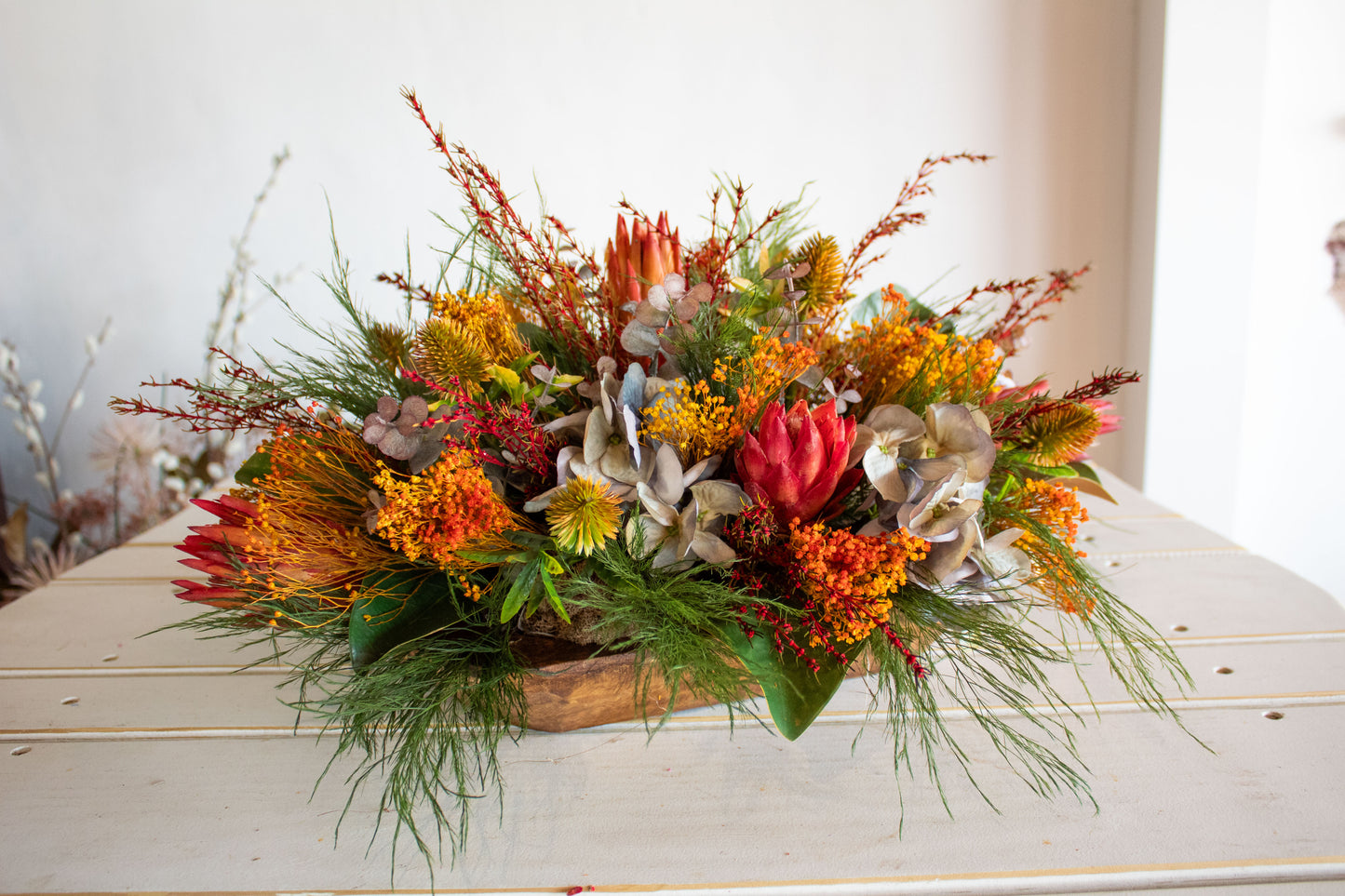 "Fall Gatherings" Arrangements
