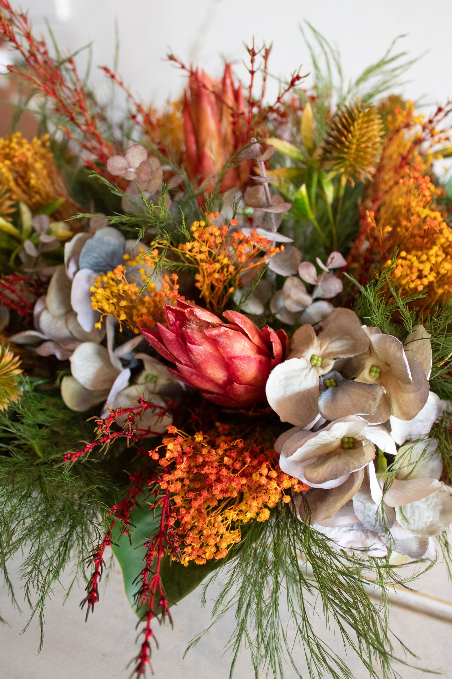 "Fall Gatherings" Arrangements