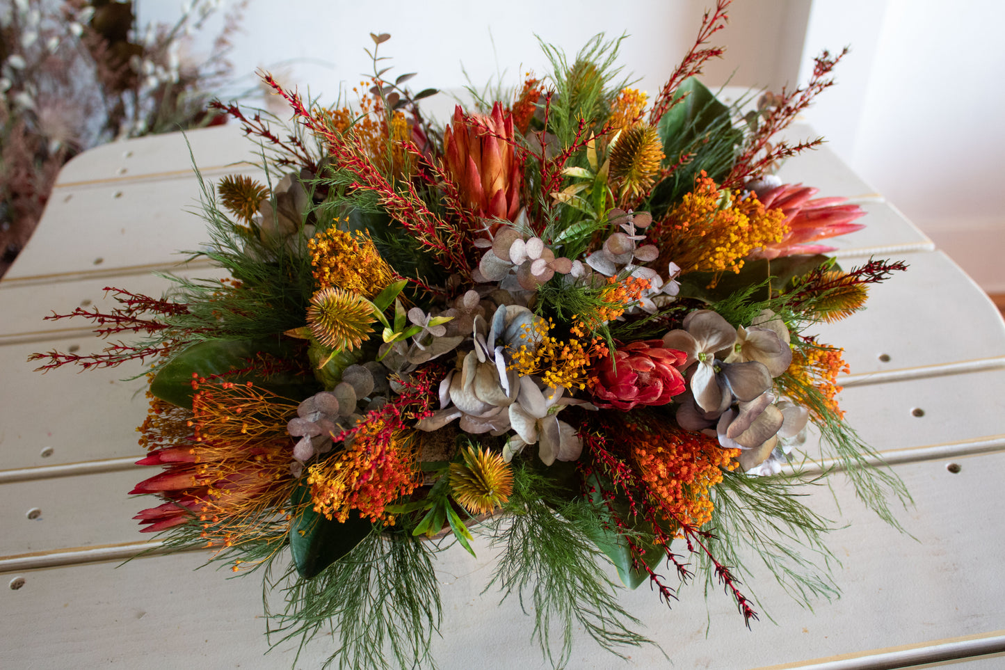 "Fall Gatherings" Arrangements