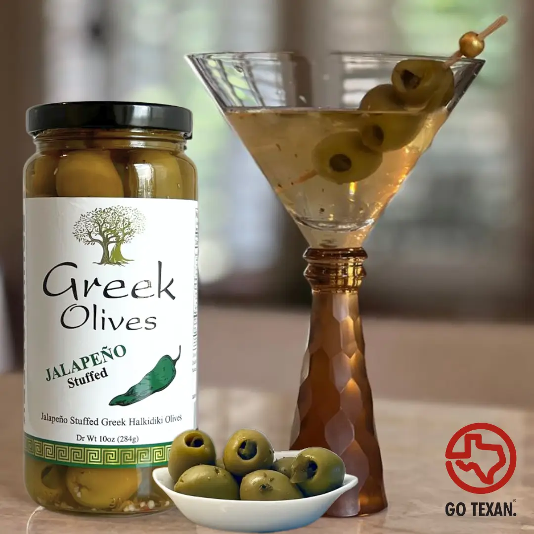 Jalapeño Stuffed Greek Olives
