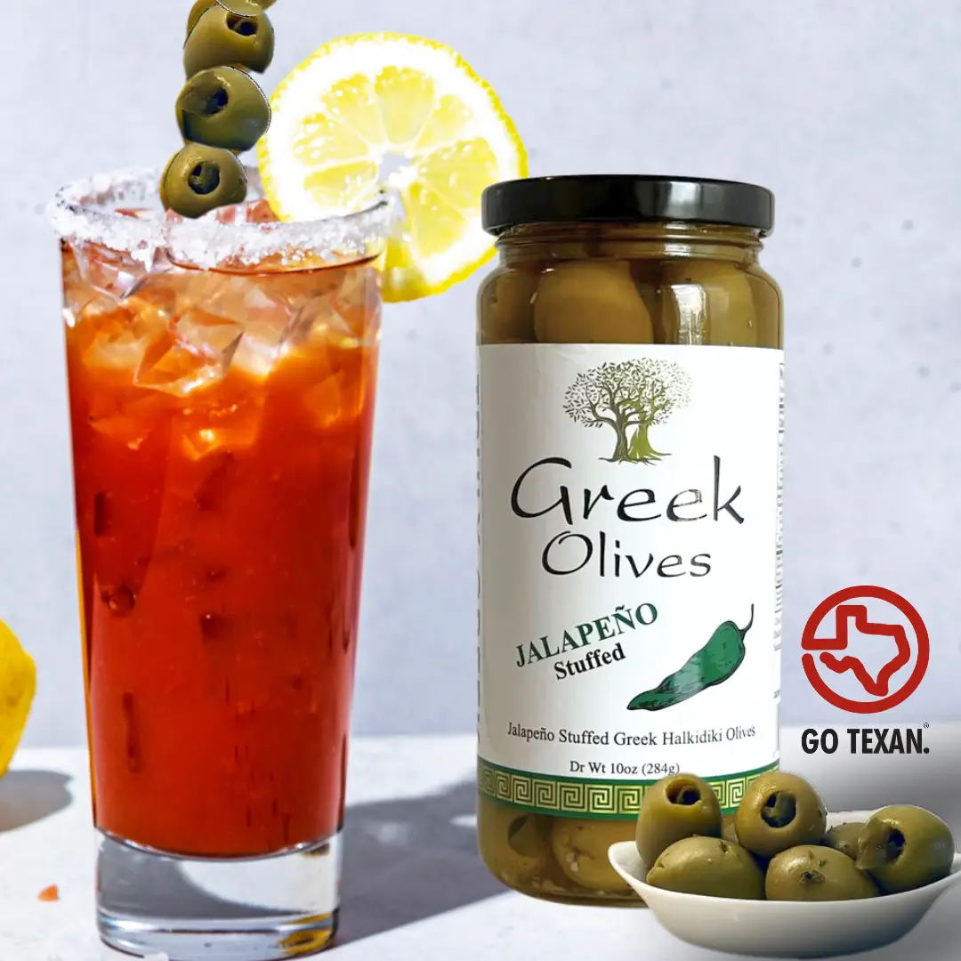 Jalapeño Stuffed Greek Olives