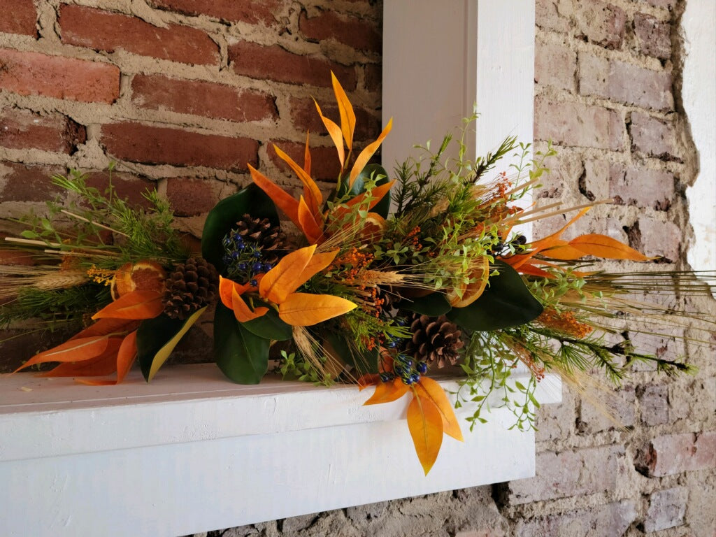 "Citrus Haven" 2.8' Centerpiece