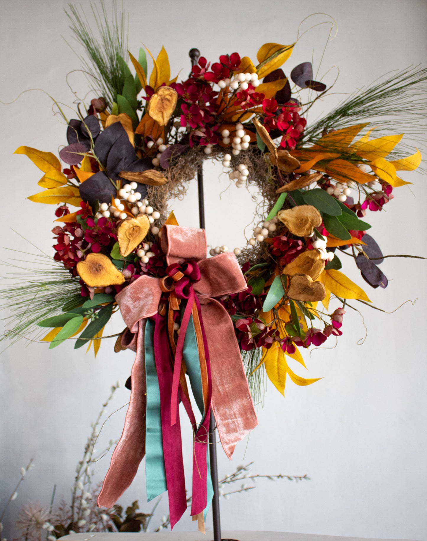 "Pears & Berries" Wreath