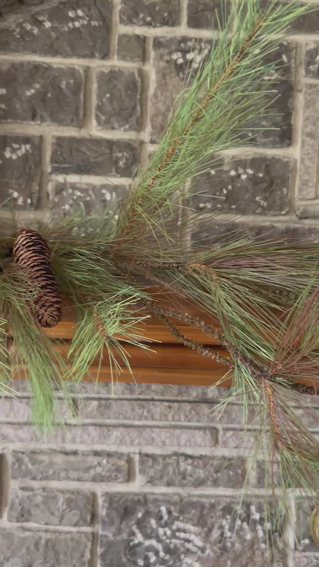 50" BRISTOL PINE DROP GARLAND