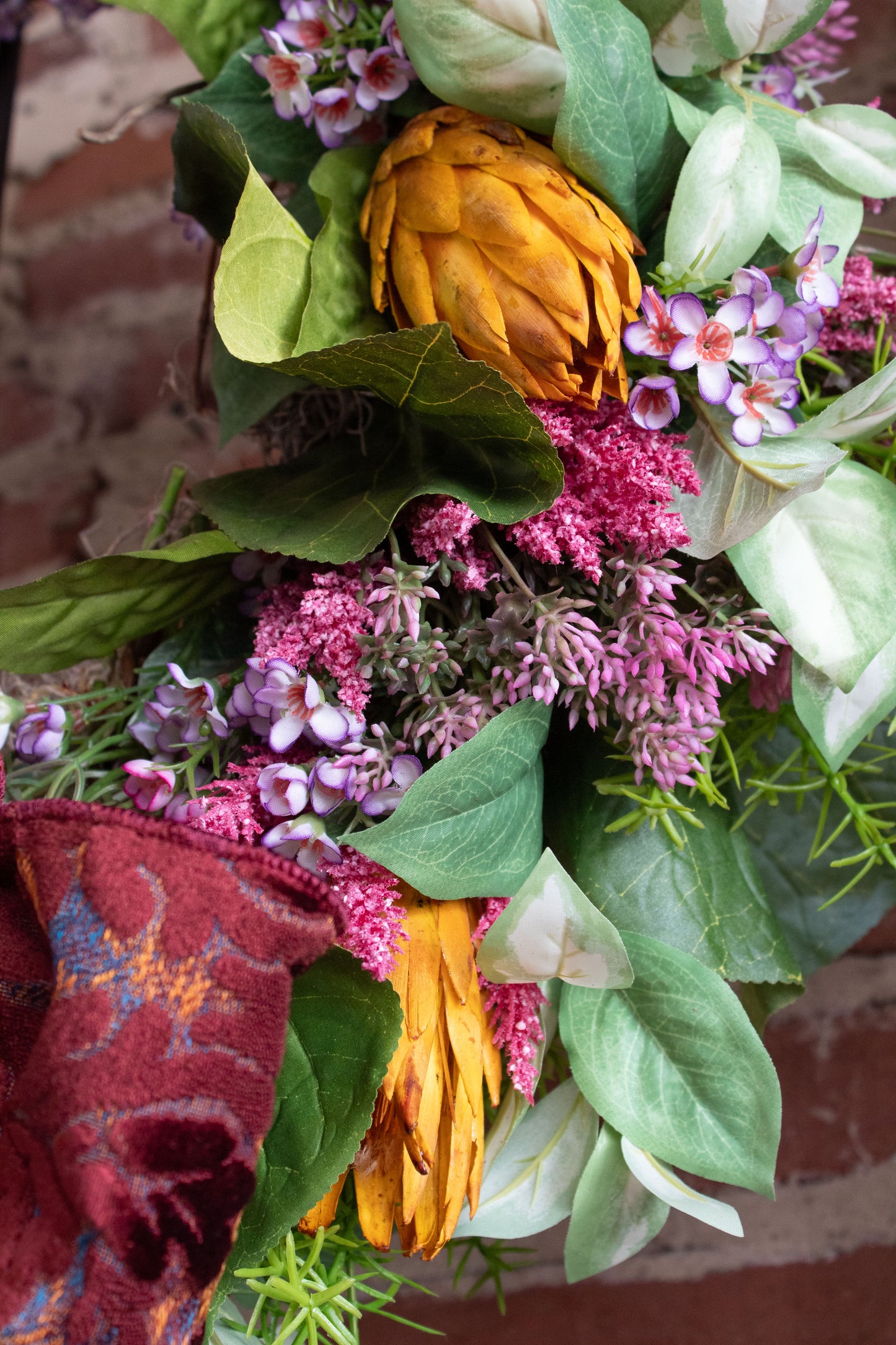 "Shades of Pink" Wreath