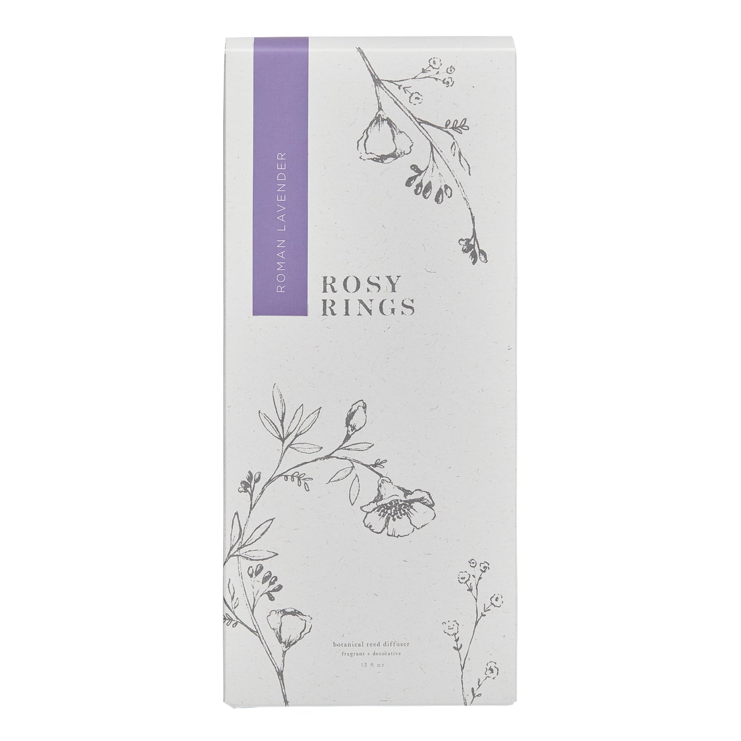 Rosy Rings Roman Lavendar 13oz. Botanical Diffuser