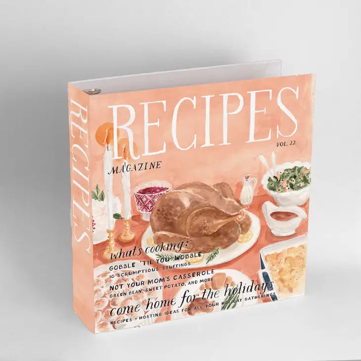 Holiday Magazine 3-ring Binder