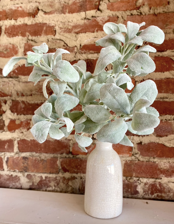 Real Touch Lambs Ear Stems