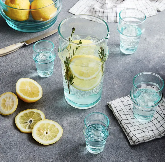 Beldi Moroccan Recycled Bottle Carafe