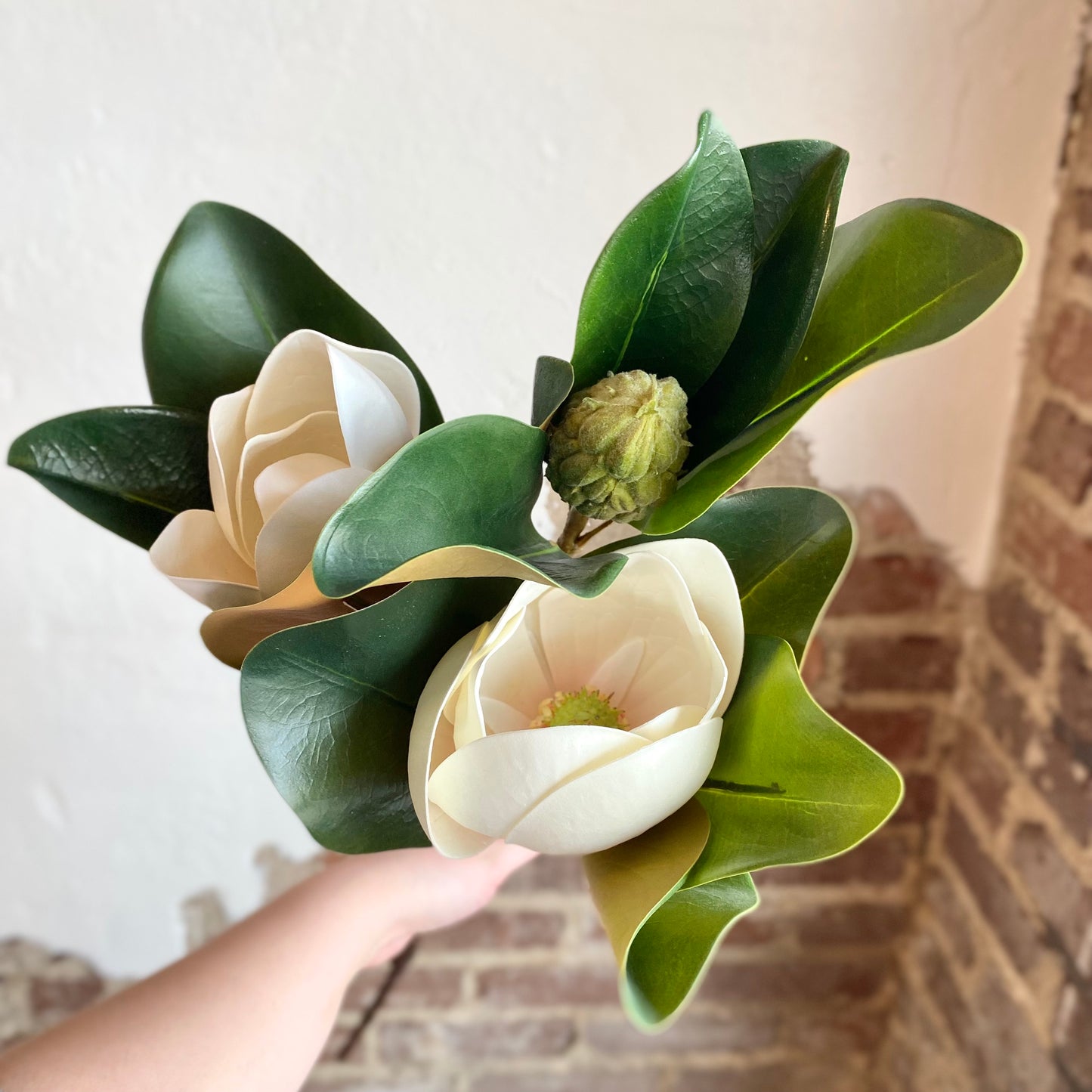 Real Touch Magnolias in Bloom