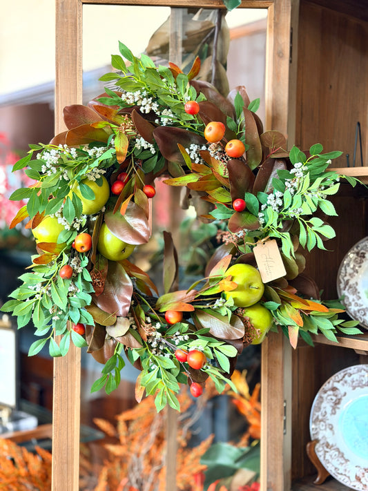 Apple Harvest Wreath