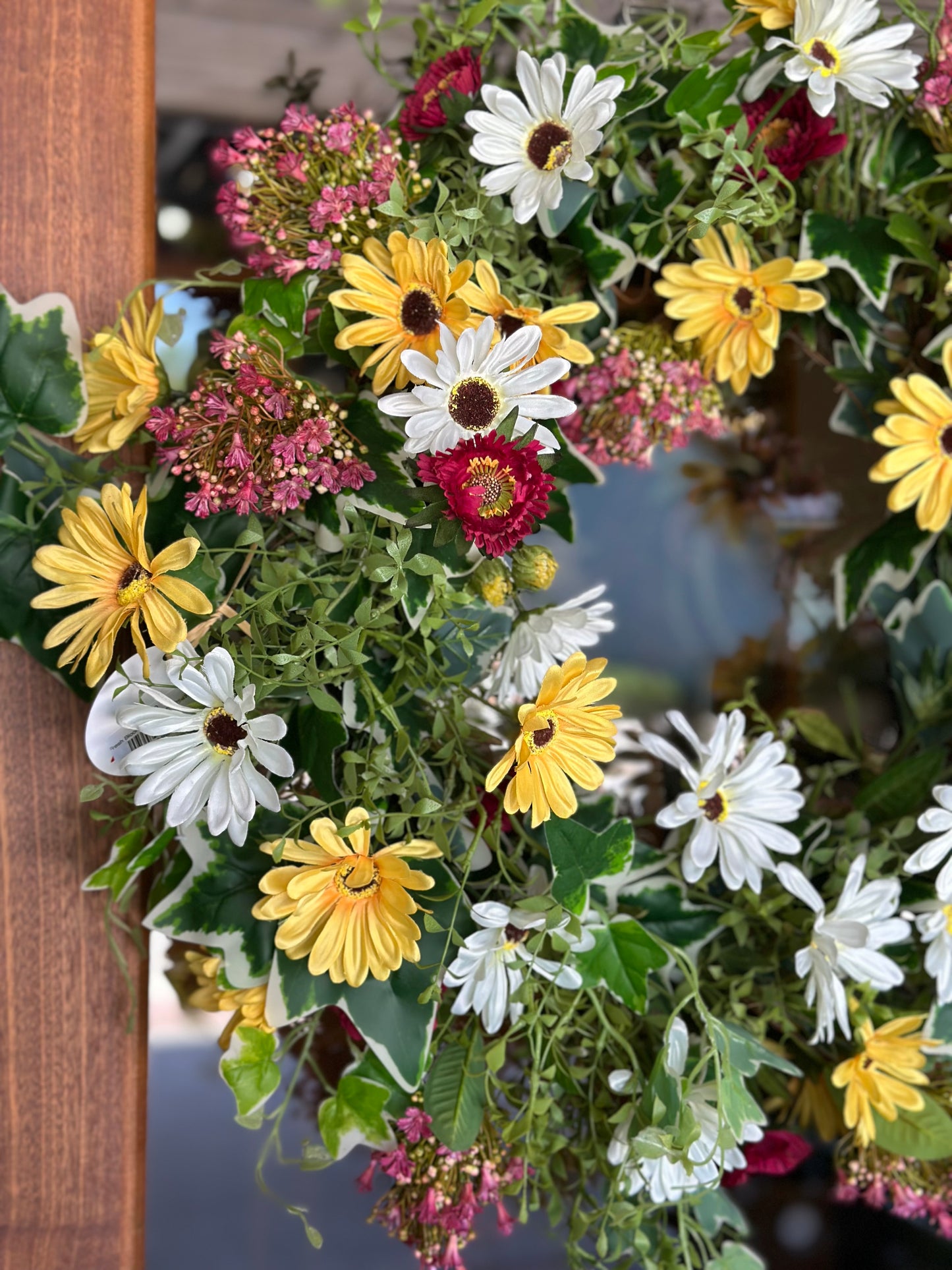 Fresh Blooms Dandelion Wreath