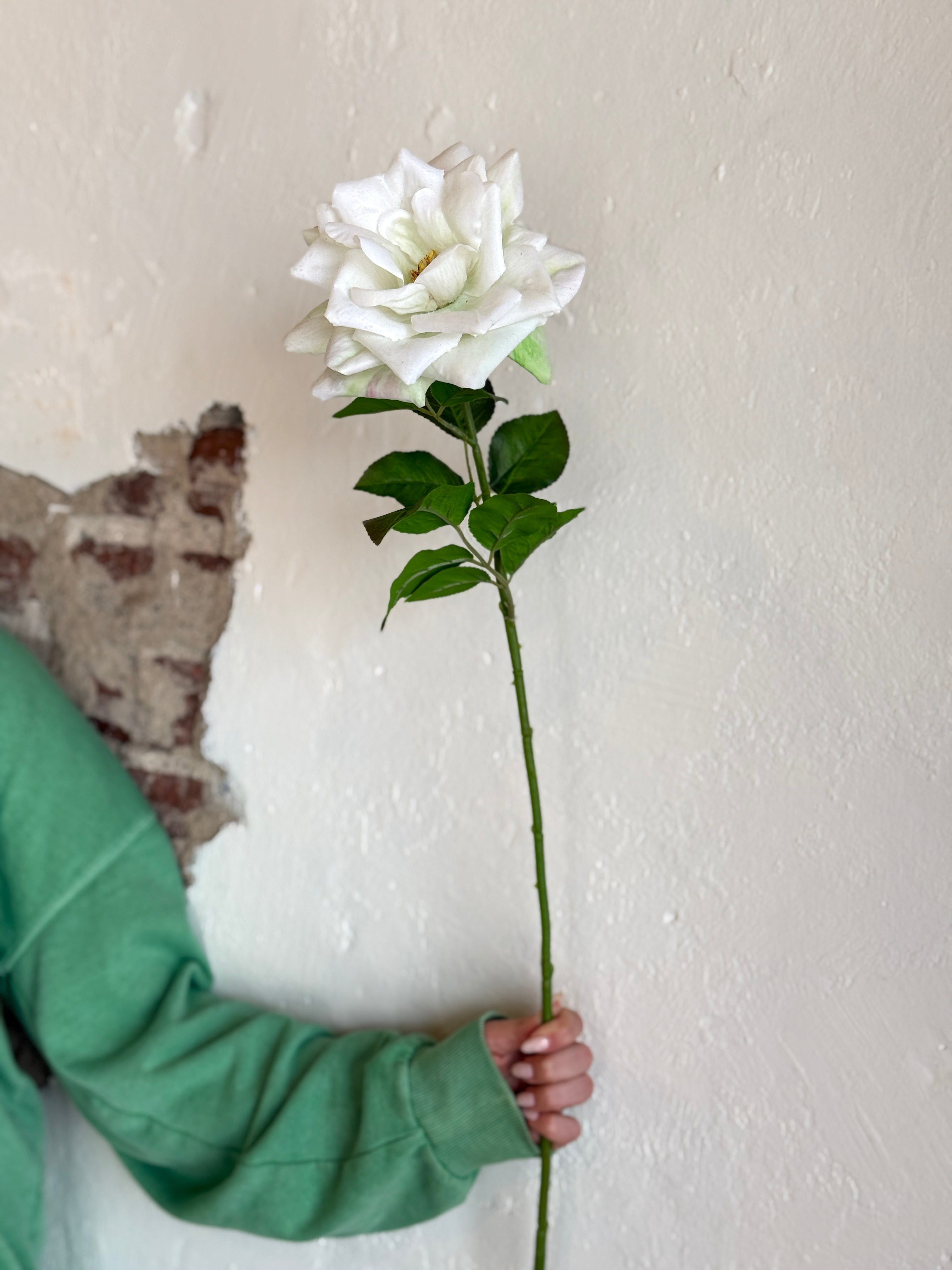 REAL TOUCH ROSE SPRAY, 27.5" (MULTIPLE COLOR OPTIONS)
