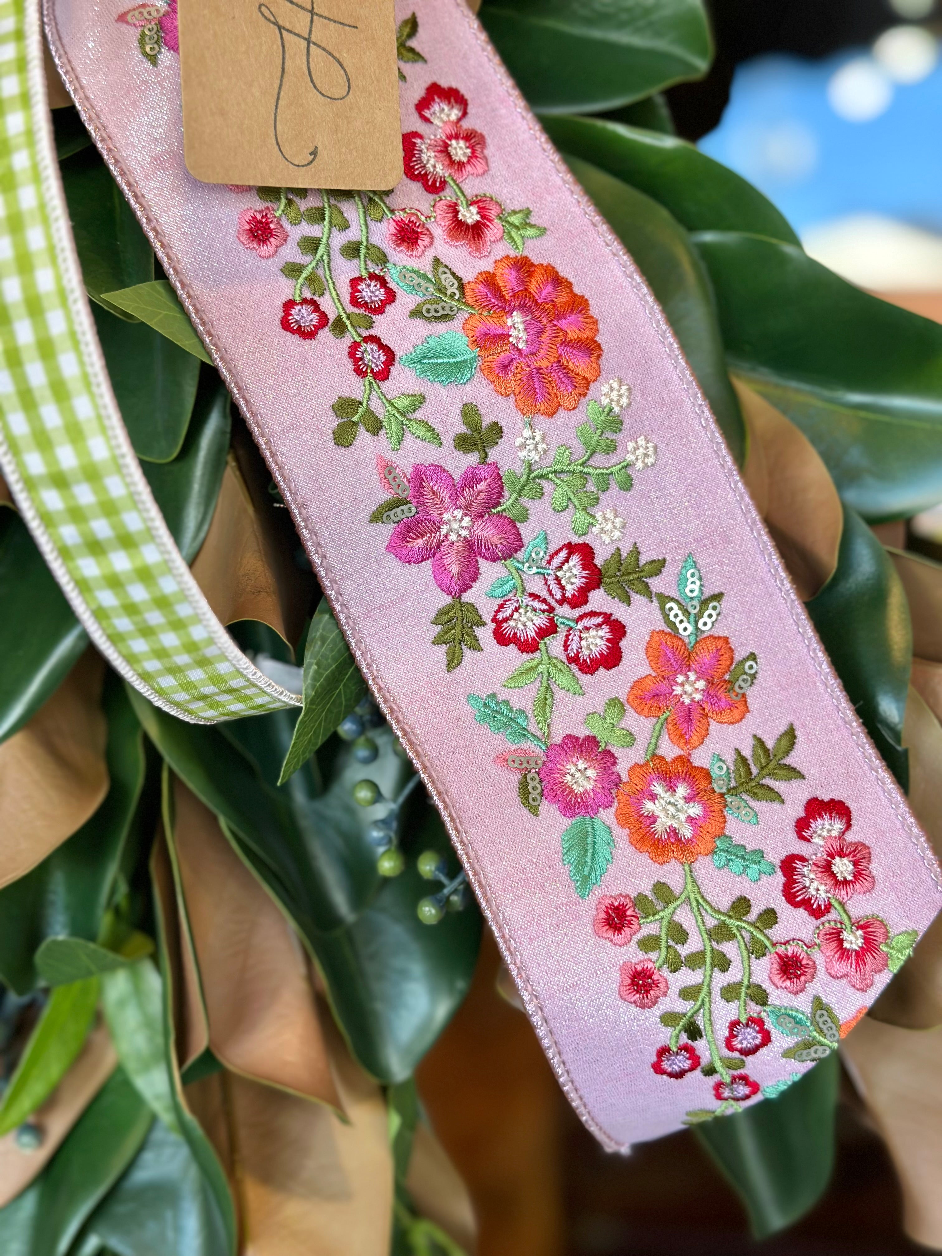 Berries & Magnolia Swag