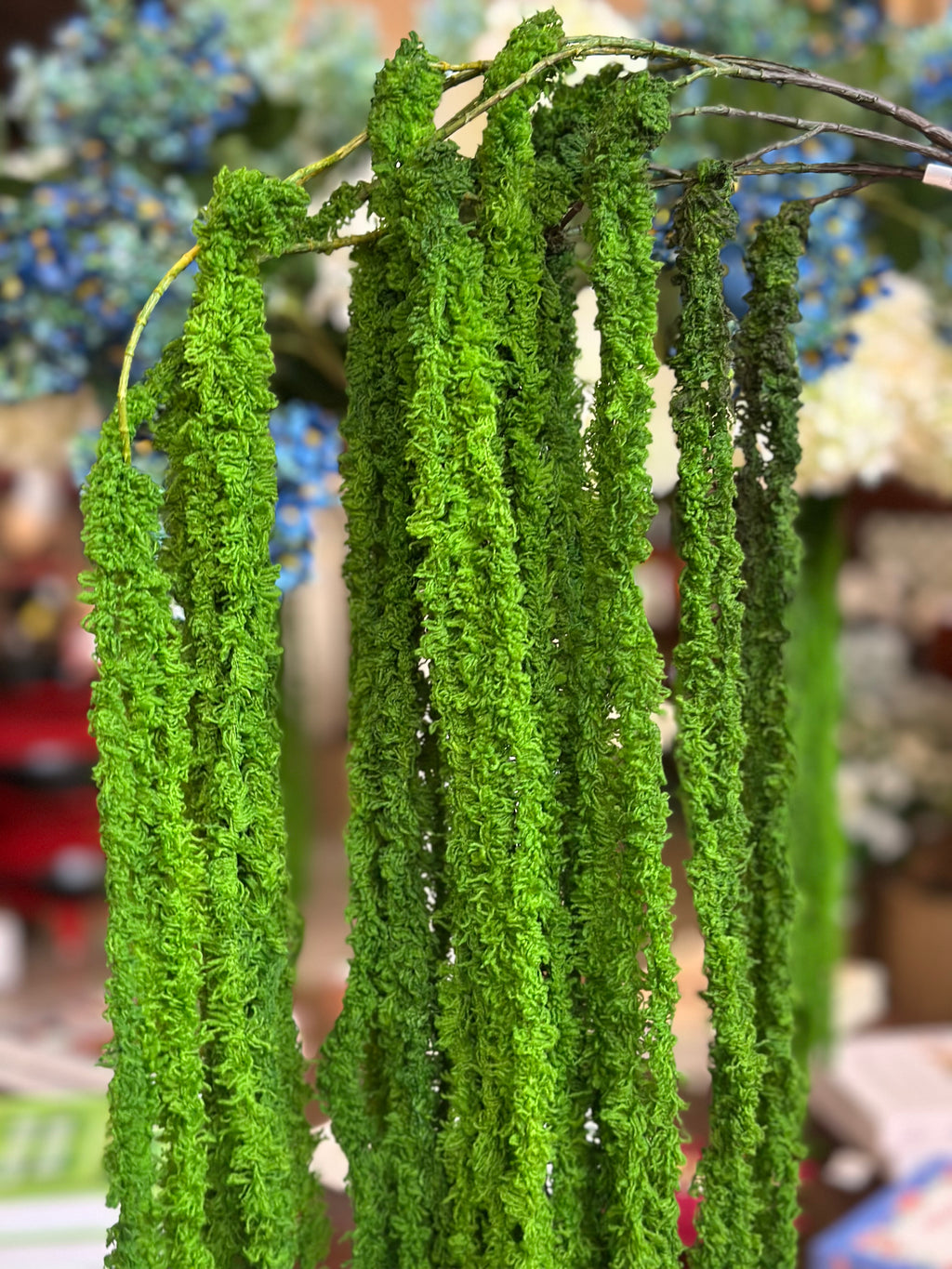 SOFT AMARANTHUS SPRAY 45" (COLOR OPTIONS)