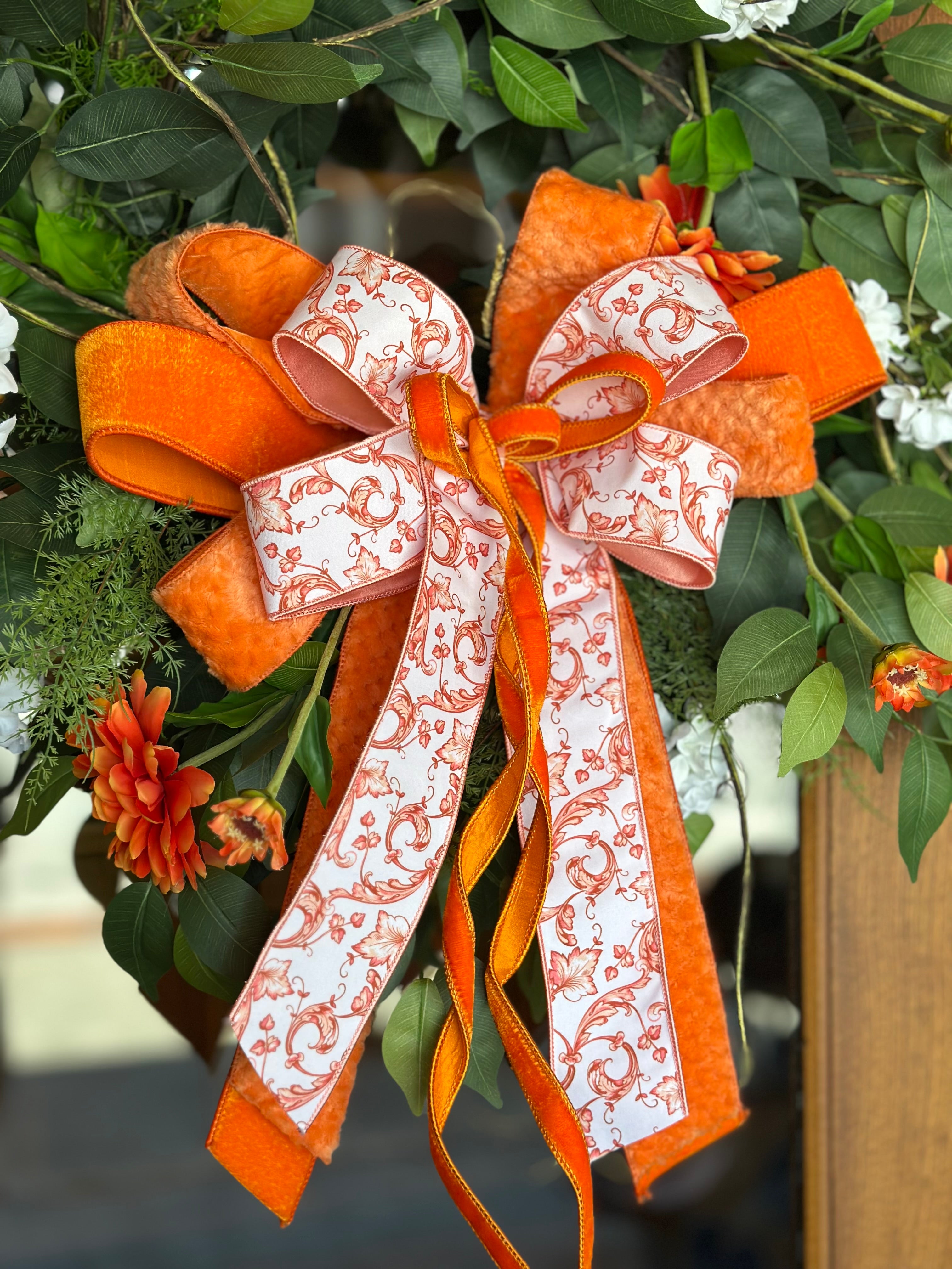 Betty with a Bow Wreath