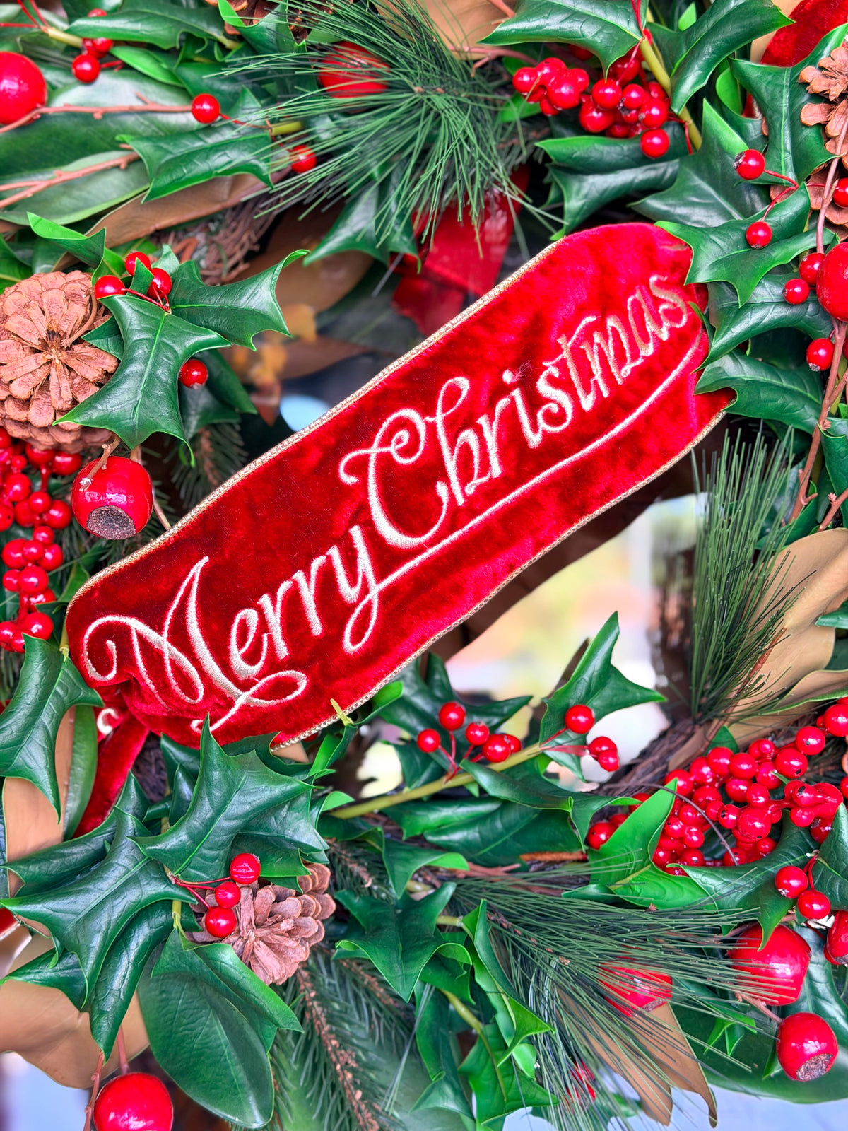 Merry Christmas Wreath