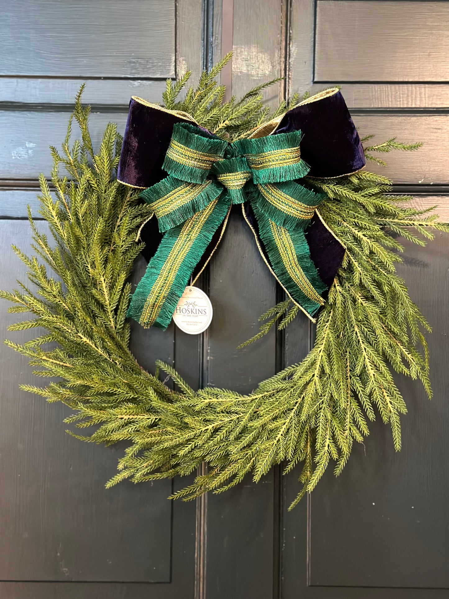 Green Detail Bow