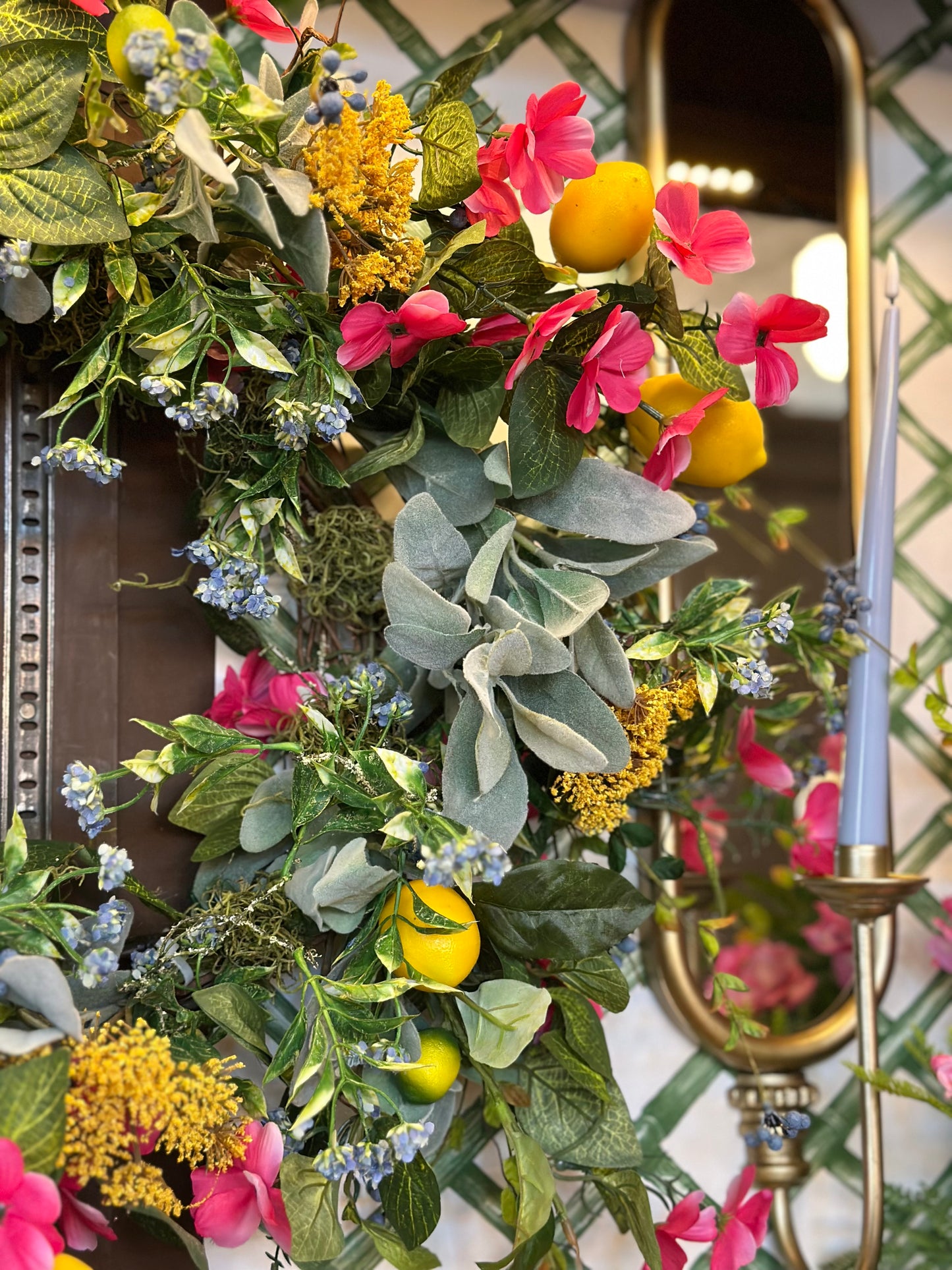 Lemon Time Wreath