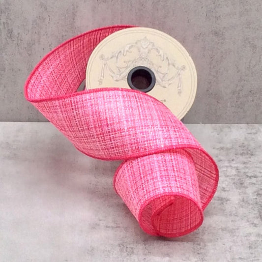 2.5" Course Linen, Hot Pink