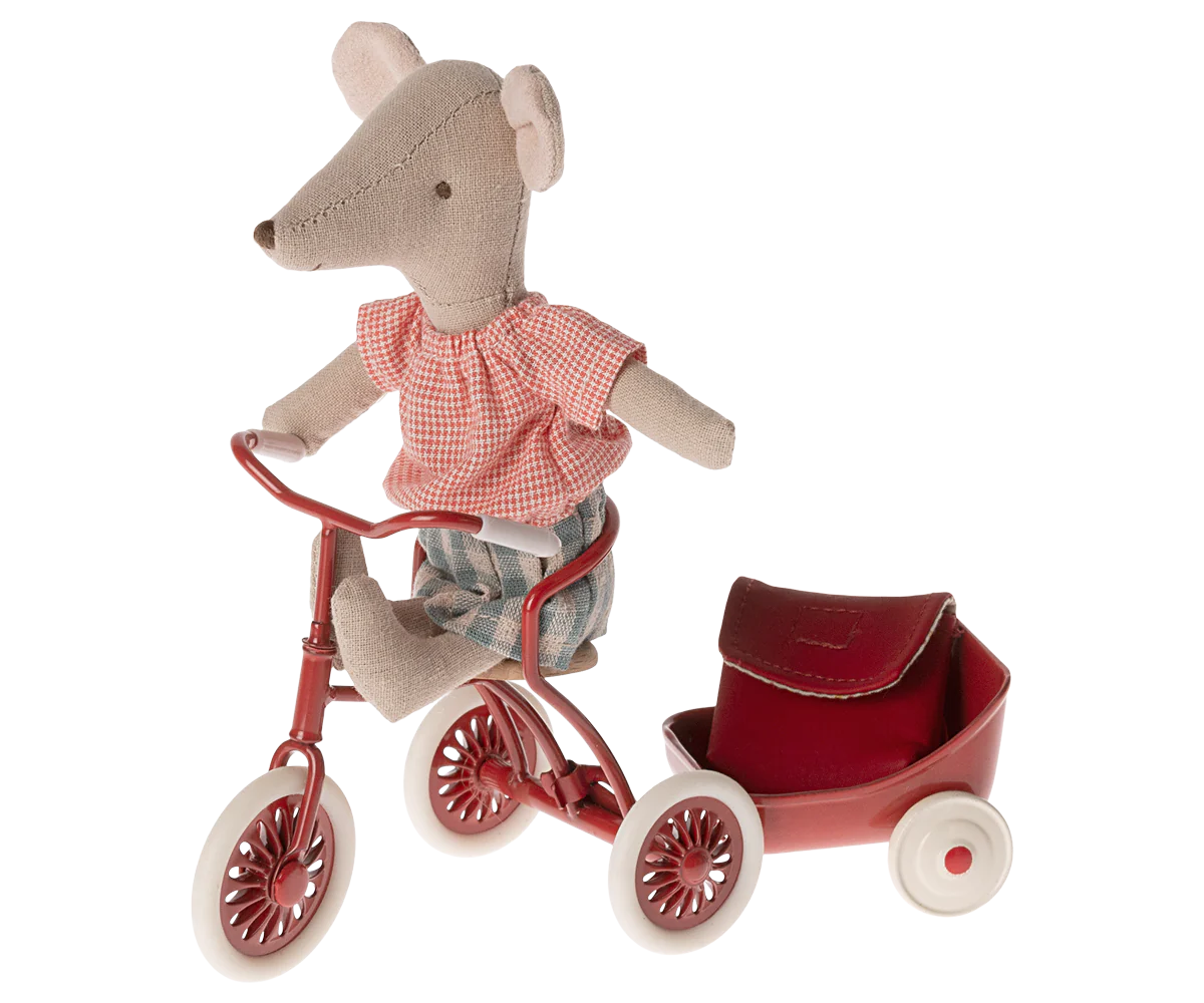 Tricycle Mouse - Big Sister - Red
